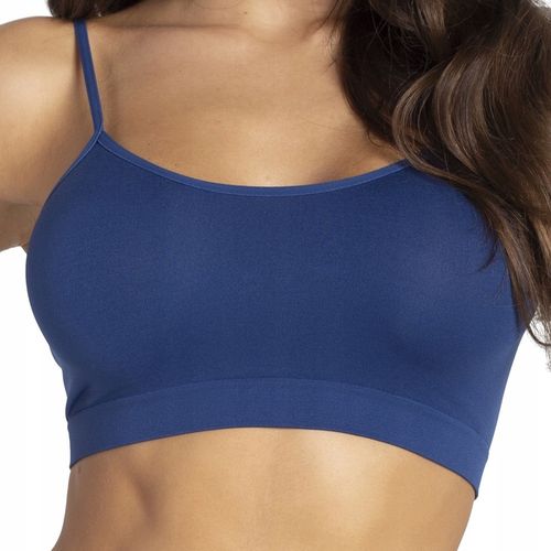 Sport Basic Top Gatta na cienkich ramiączkach denim blue granatowy L na Arena.pl