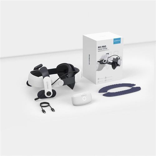 Pasek BOBOVR M3 PRO z pojemnym akumulatorem do gogli Meta Quest 3 VR na Arena.pl