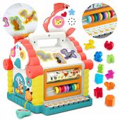 Hola Sorter domek pianinko melodie interaktywny edukacyjny nauka zabawa