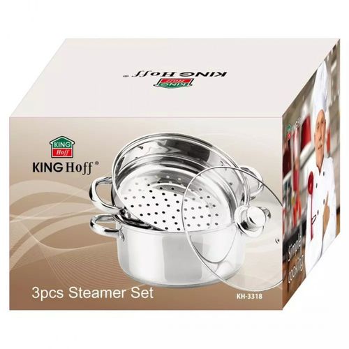 garnek na parę kinghoff 3 elem. 24cm kh-3318 na Arena.pl