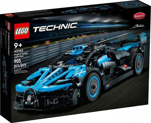 KLOCKI LEGO TECHNIC 42162 BUGATTI BOLIDE AGILE BLUE NOWE DLA DZIECI + TORBA na Arena.pl