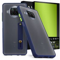 2 x Etui Alogy Bumper case z paskiem do Xiaomi Mi 10T Lite Granatowe