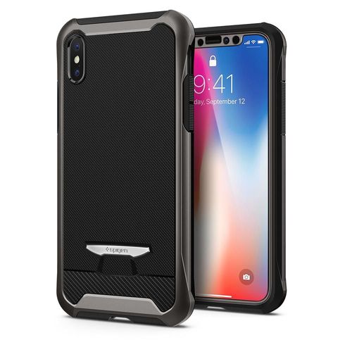SPIGEN REVENTON Apple iPhone X - GUNMETAL na Arena.pl