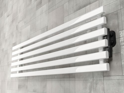 Grzejnik poziomy HORYZONT6 45x100 biały połysk na Arena.pl