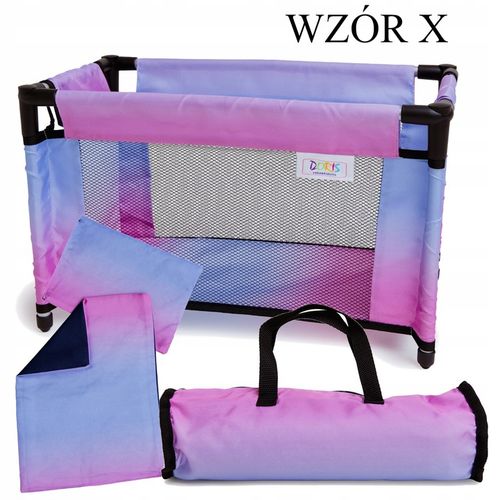 Doris ŁÓŻECZKO DLA LALEK KOJEC + POŚCIEL + TORBA na Arena.pl