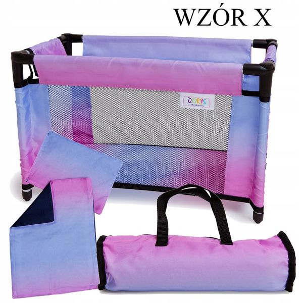 Doris ŁÓŻECZKO DLA LALEK KOJEC + POŚCIEL + TORBA zdjęcie 2