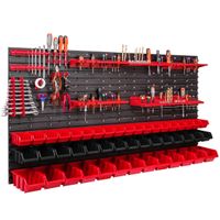 Tablica warsztatowa narzędziowa 156 x 78 cm ścianka garaż