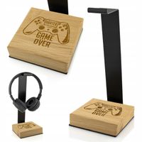 STOJAK na SŁUCHAWKI Nauszne Gamingowe + GRAWER