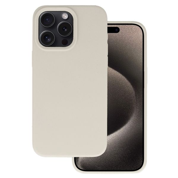 Silicone Lite Case do Iphone 15 Pro Max tytan zdjęcie 1
