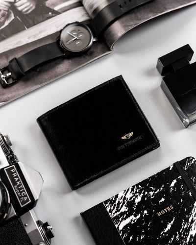 elegancki portfel męski na karty — peterson na Arena.pl