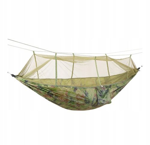 HAMAK z moskitierą 260x140 dwuosobowy BIWAK LEKKI na Arena.pl