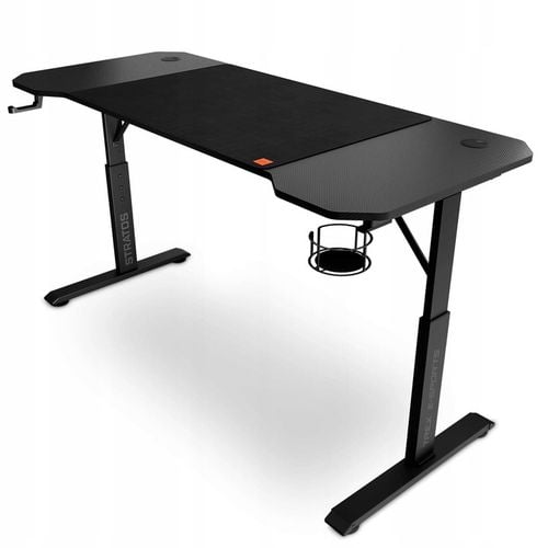Biurko Gamingowe Regulowane 140x60cm Wysokość 56-79cm STRATOS TREX na Arena.pl