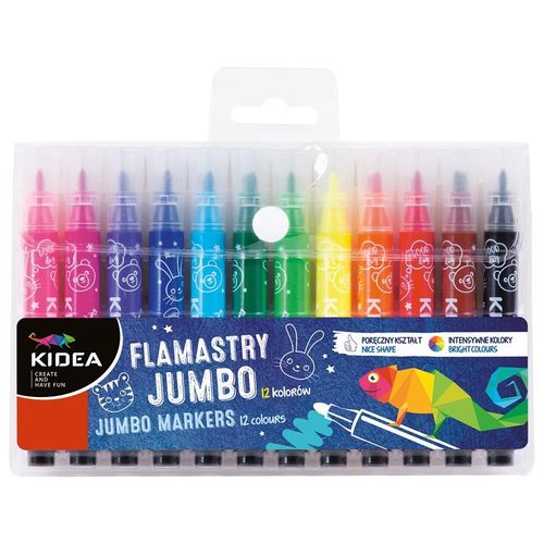 flamastry jumbo 12kol kidea 0143 na Arena.pl