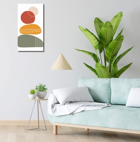 Obraz 30x60cm Formy w Równowadze zdjęcie 2