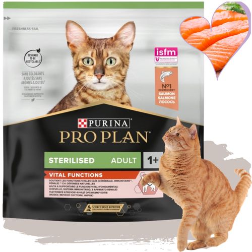 karma dla kotów z łososiem 400g + 400g pro plan sterilised vital functions na Arena.pl