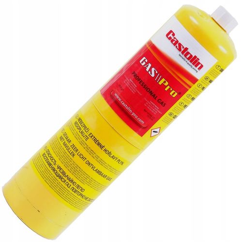 BUTLA Z GAZEM NABÓJ WKŁAD GAS PRO 400 g GWINT 1" - CASTOLIN 757038 MAP na Arena.pl