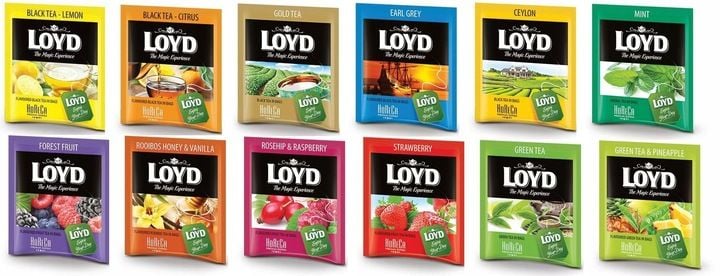 Herbata Horeca LOYD ZESTAW HERBAT 12 SMAKÓW !!!!! zdjęcie 3