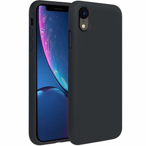 ETUI SILICONE CASE IPHONE XR CZARNY na Arena.pl
