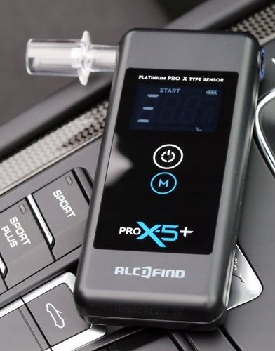 Alkomat PRO X-5 + kalibrujemy w dniu wysyłki na Arena.pl