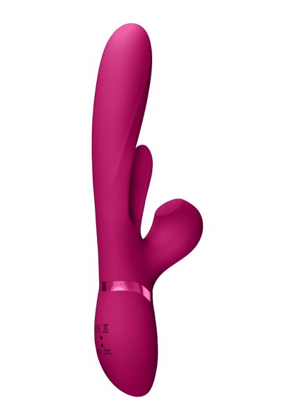 Kura - Thrusting G-Spot Vibrator with Flapping Tongue zdjęcie 3