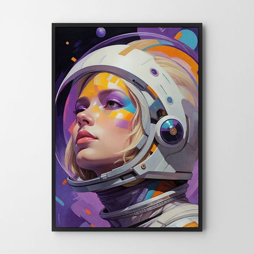 Plakat astronauta kosmos 70x100 cm na Arena.pl