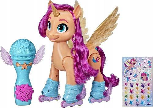 MY LITTLE PONY ŚPIEWAJĄCA SUNNY JEŹDZI NA ROLKACH F1786 HASBRO + MELODIE na Arena.pl