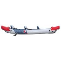 bestway kajak rapid x3 dmuchany 3 osobowy + wiosła torba 381x100 cm 65132