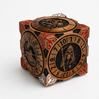 Death Dark Copper | 8 cm | Metal | Kość Kołowa | Dungeons and Dragons