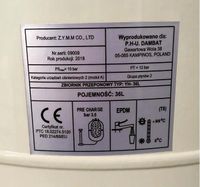 Naczynie cwu przeponowe wzbiorcze 35L TANIO 034