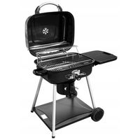 GRILL WĘGLOWY PROSTOKĄTNY Z PRAKTYCZNĄ POKRYWĄ