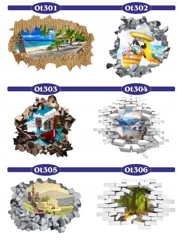 Naklejka samoprzylepna efekt 3D stare drzewo las na Arena.pl