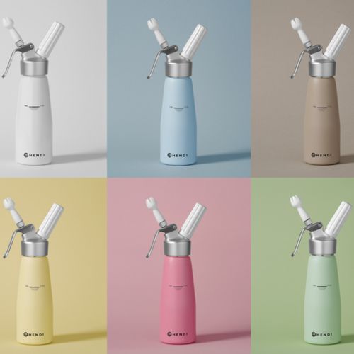 Syfon do bitej śmietany Taupe 0,5 L - Hendi 975893 na Arena.pl