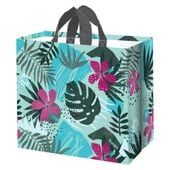torba na zakupy 36l 45x20x40 monstera fiolet 1szt