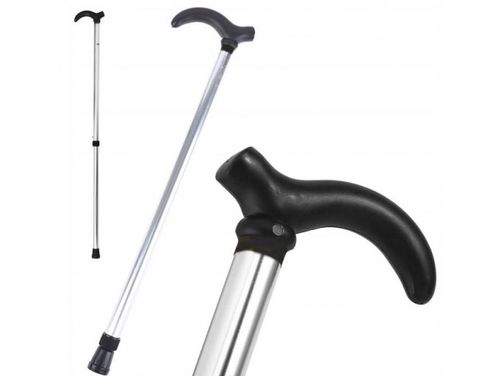 Laska inwalidzka ortopedyczna aluminiowa regulacja na Arena.pl