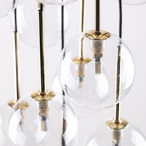 lampa wisząca nilos black/gold 5945 tk lighting na Arena.pl