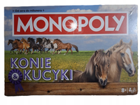 GRA PLANSZOWA MONOPOLY KONIE I KUCYKI LIMITOWANA EDYCJA WINNING MOVES 24H