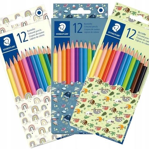 kredki staedtler ołówkowe pattern mix 12 kol 9898 na Arena.pl