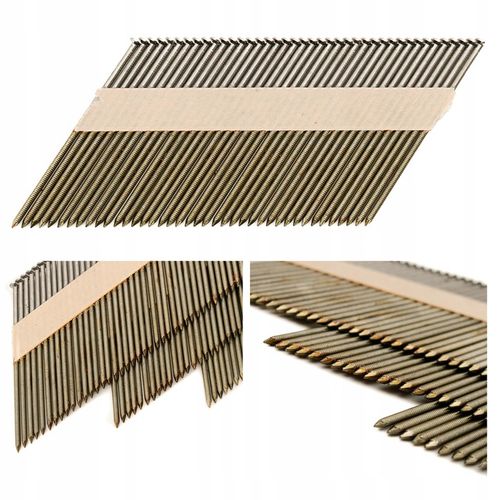 GWOŹDZIE DO GWOŹDZIARKI ŁĄCZONE PIERŚCIENIOWE 3,1X90MM 2200 SZTUK na Arena.pl