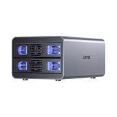 Obudowa 2,5"/3,5" SATA x2 RAID 4tryby 40TB 10Gb/s USB-C Unitek S1308C01-EU