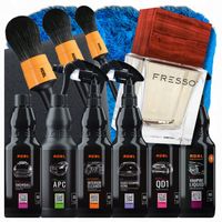 ADBL ZESTAW KOSMETYKÓW DO AUTA NA START DUŻY SET + Perfumy samochodowe 50ml