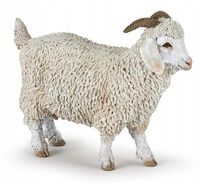 Koza Angorska FIGURKA Zwierzęta Realistyczne FIGURKI Kolekcjonerskie Kozy