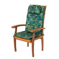 Poduszka ANTONIA na krzesło, leżak ogrodowy plażowy, poducha 121x50x6