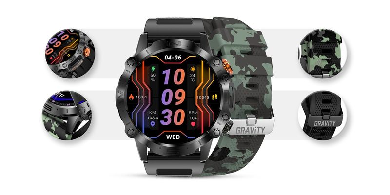 smartwatch gravity gt20-6 zdjęcie 8