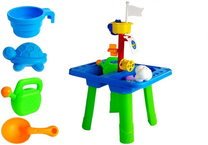 ND24_7067 Stolik Piaskownica Foremki do Piasku zdjęcie 3