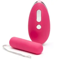 happy rabbit knicker vibe pink - zdalny system wibracyjny z figami