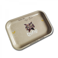metalowa tacka buho natural - 29 x 19 cm