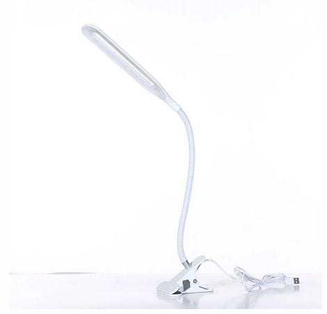 LAMPKA BIURKOWA LED BIUROWA SZKOLNA USB KLIPS na Arena.pl