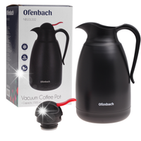 Termos na napoje Ofenbach 1,5 l czarny 101332