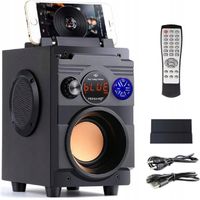 PRZENOŚNY GŁOŚNIK BLUETOOTH Feegar Showjet 4000mah RADIO AUX USB MP3