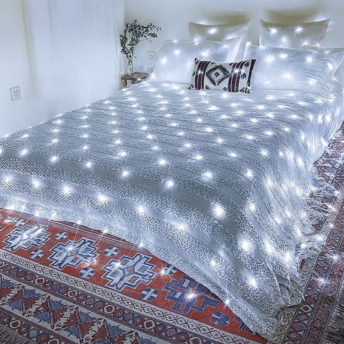 Siatka LED 3x3 M 320 LED Biała Zimna Lampki Choinkowe Led Zewnętrzne na Arena.pl